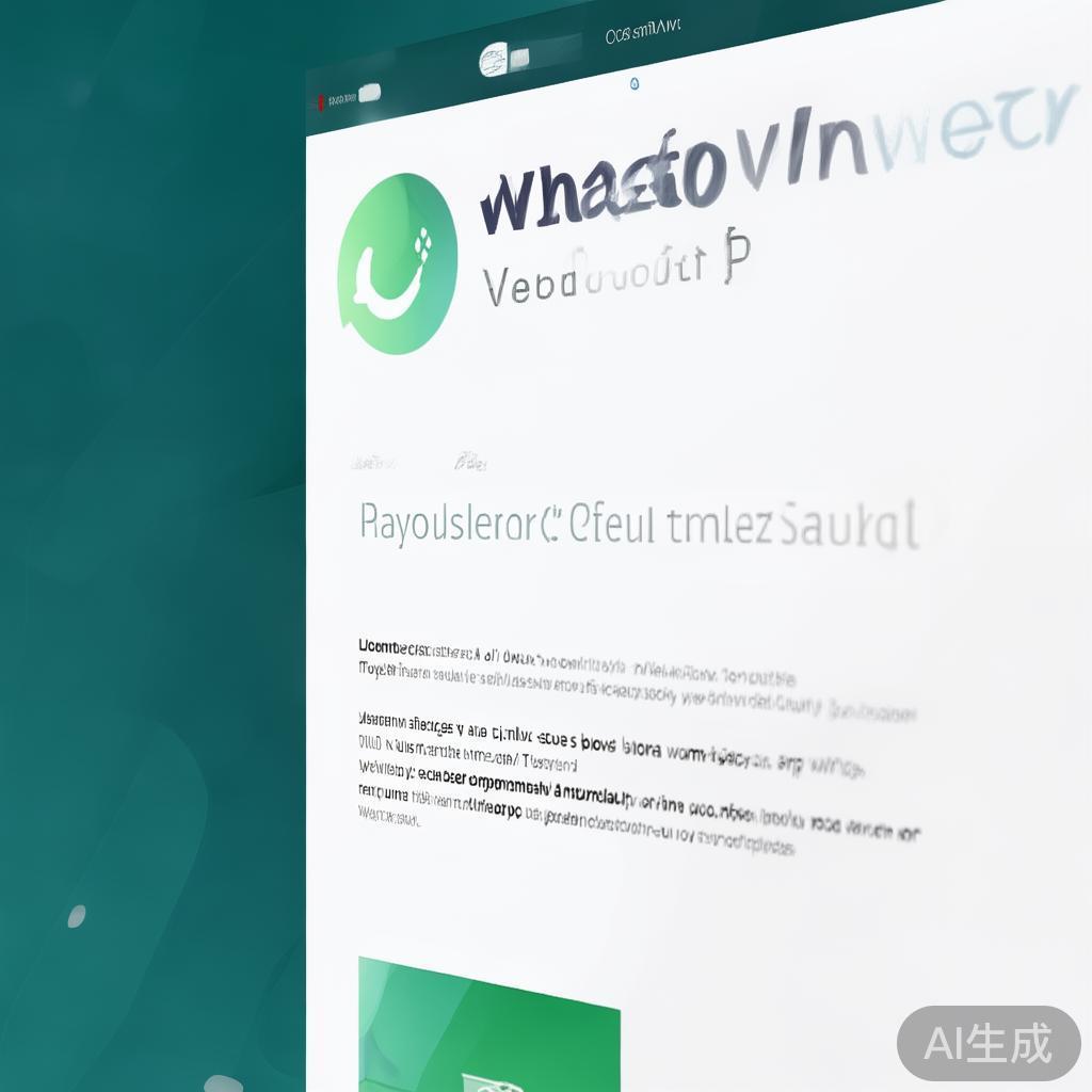 WhatsApp网页版官网入口，安全访问指南与使用技巧