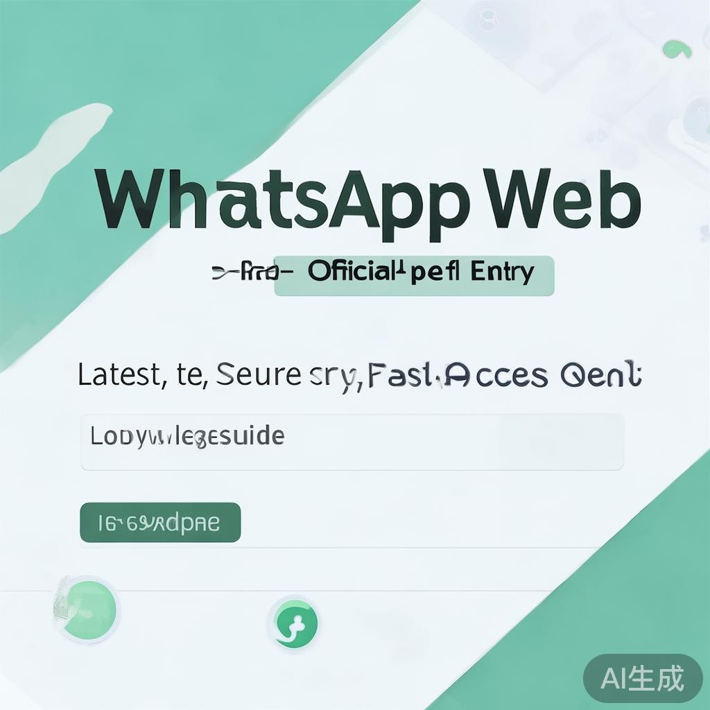 WhatsApp网页版官网入口，最新、安全、快速访问指南