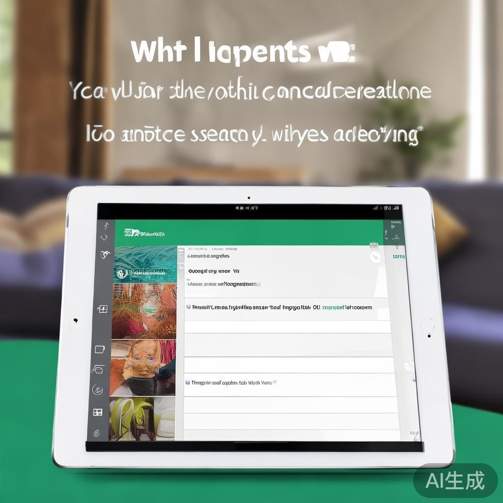 WhatsApp网页版在iPad上登录，轻松实现多设备无缝沟通！