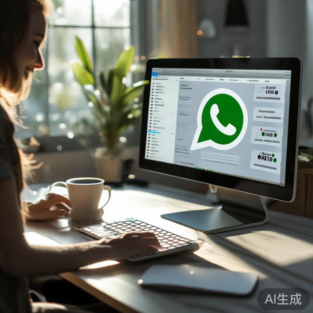 WhatsApp网页版，居家办公的高效沟通神器
