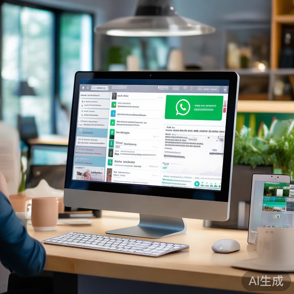 WhatsApp网页版电脑免费版，轻松搞定跨设备聊天！