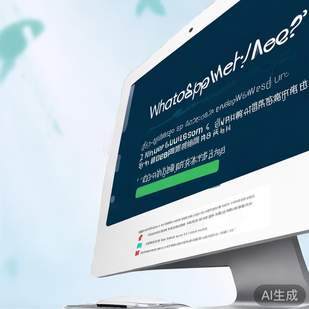 WhatsApp网页版电脑免费版，真的免费吗？如何使用？