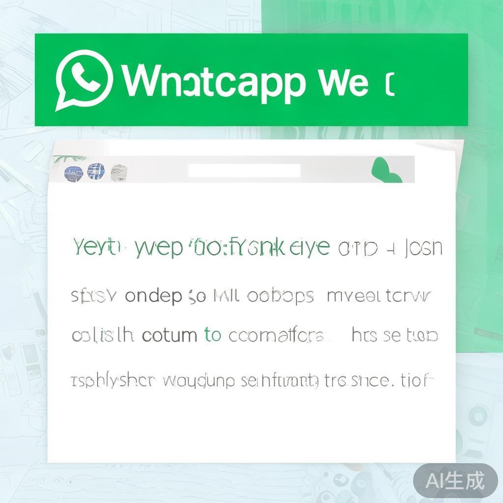 WhatsApp网页版官网入口，如何安全便捷地使用电脑聊天？