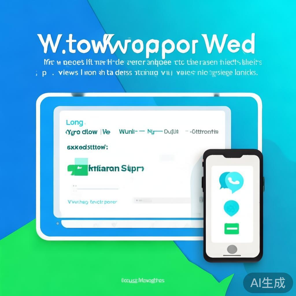 WhatsApp 网页版 Windows 终极登录指南，随时随地保持联系