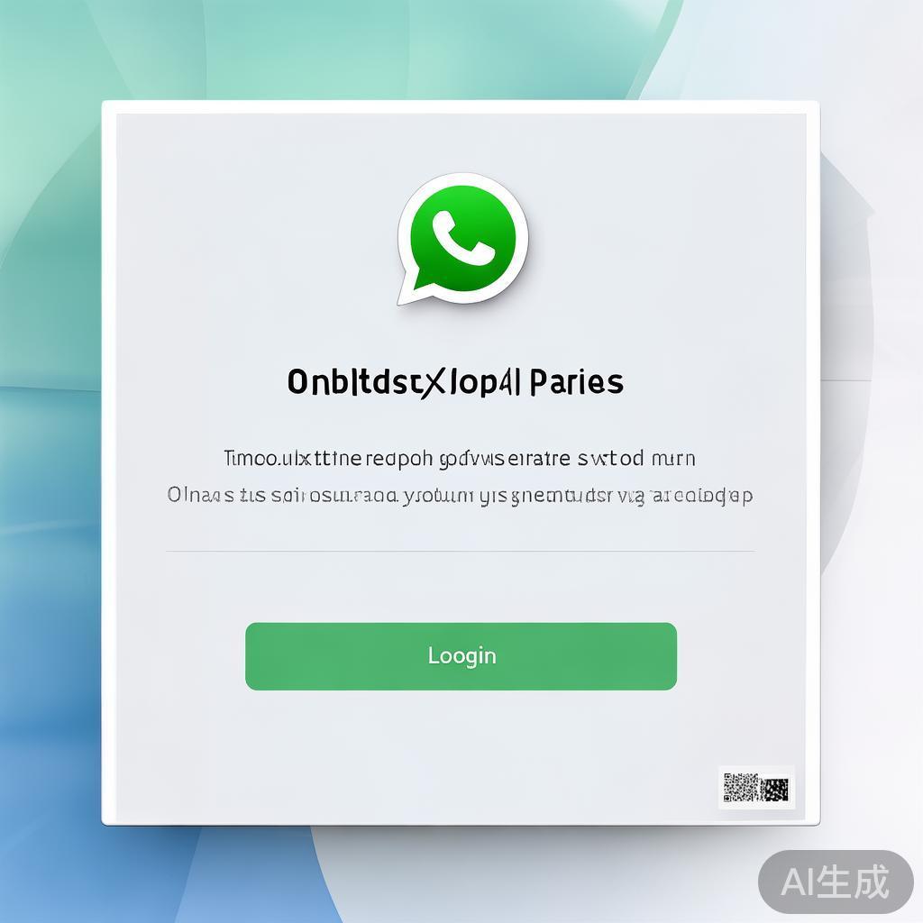 WhatsApp网页版登入口官方，安全便捷的登录指南