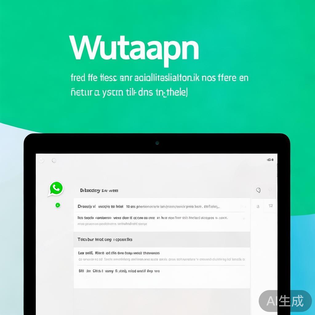 WhatsApp网页版电脑免费版，无需安装，随时随地畅聊新体验！