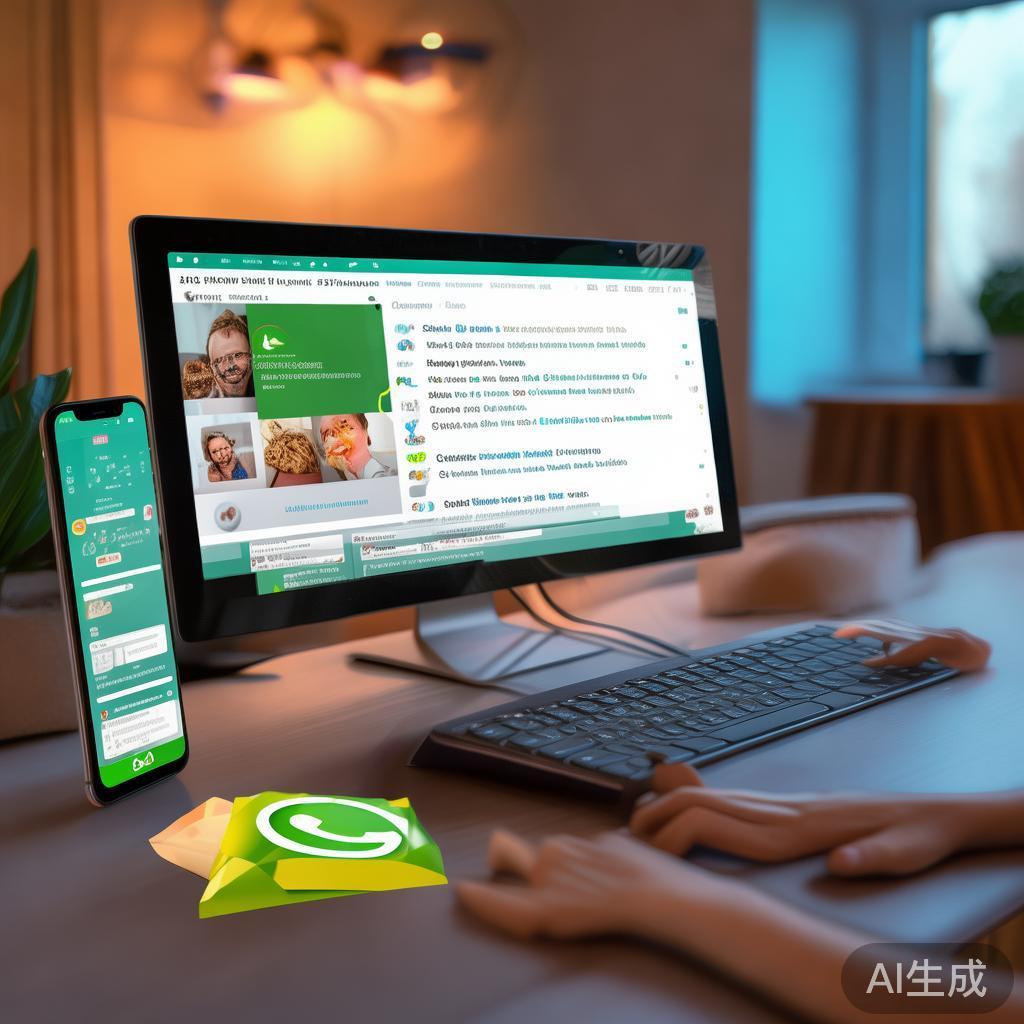 WhatsApp网页版，在电脑上畅聊，手机也能同步使用
