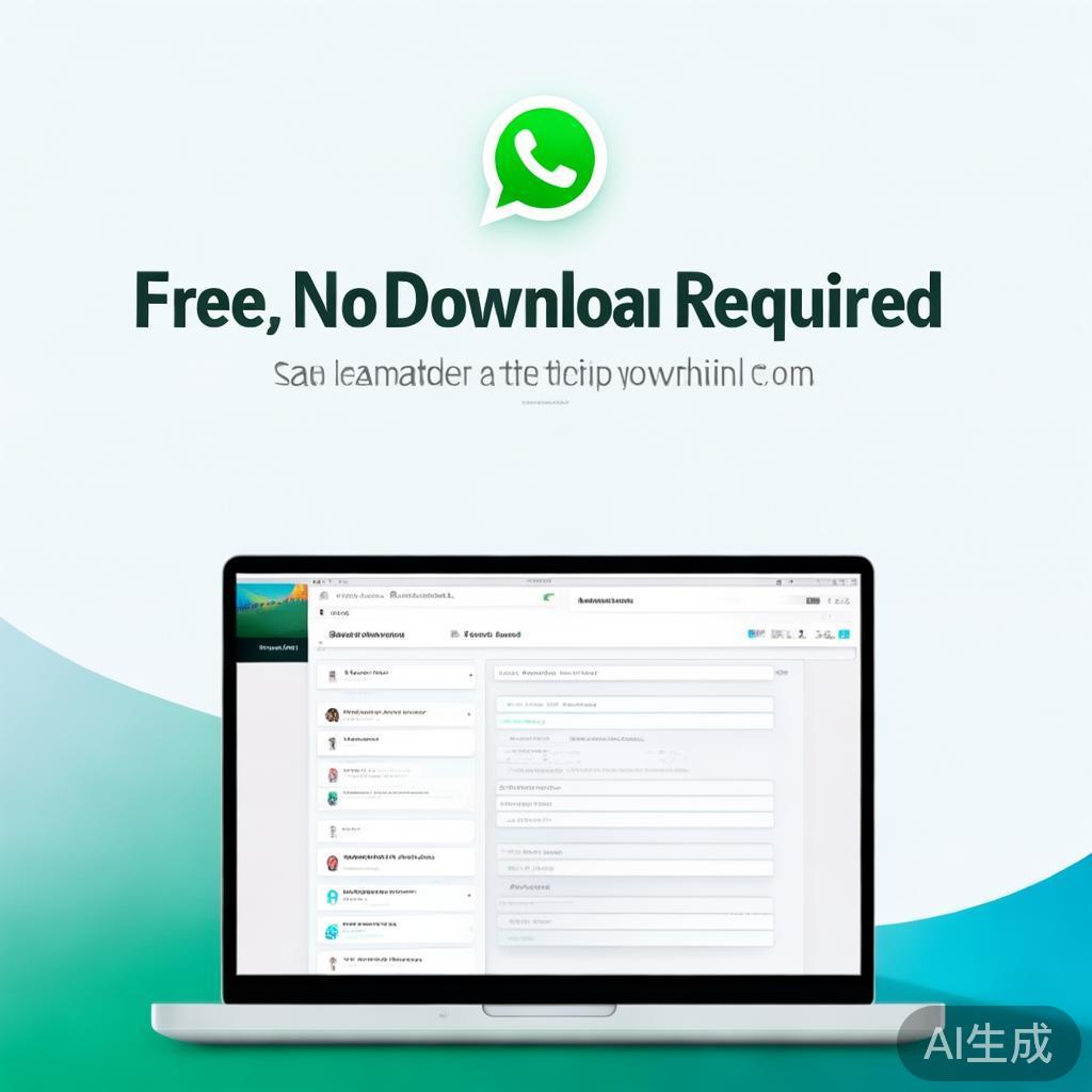 WhatsApp官方网页版，免费、无需下载，轻松管理你的聊天！