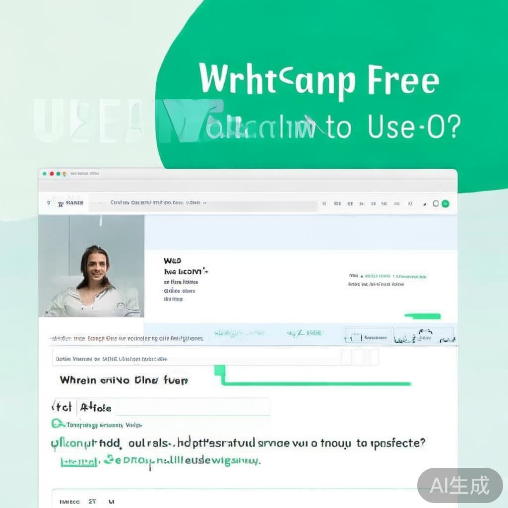 WhatsApp网页版官网免费版，真的免费吗？如何使用？