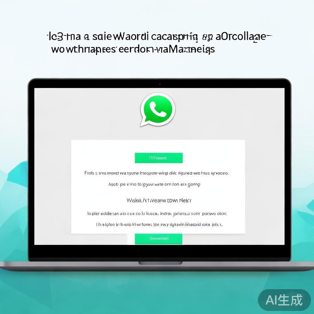 WhatsApp网页版官网下载指南，轻松在电脑上使用WhatsApp！
