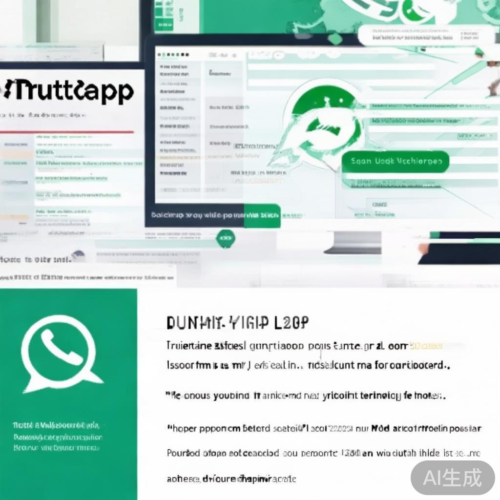 WhatsApp电脑版登录指南，官方方法+解决卡住问题