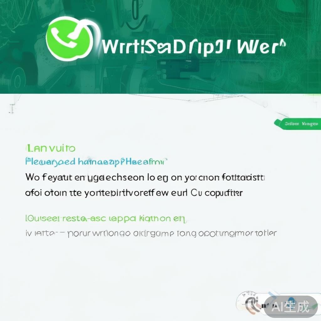 WhatsApp网页版官网入口，如何安全便捷地使用电脑聊天？