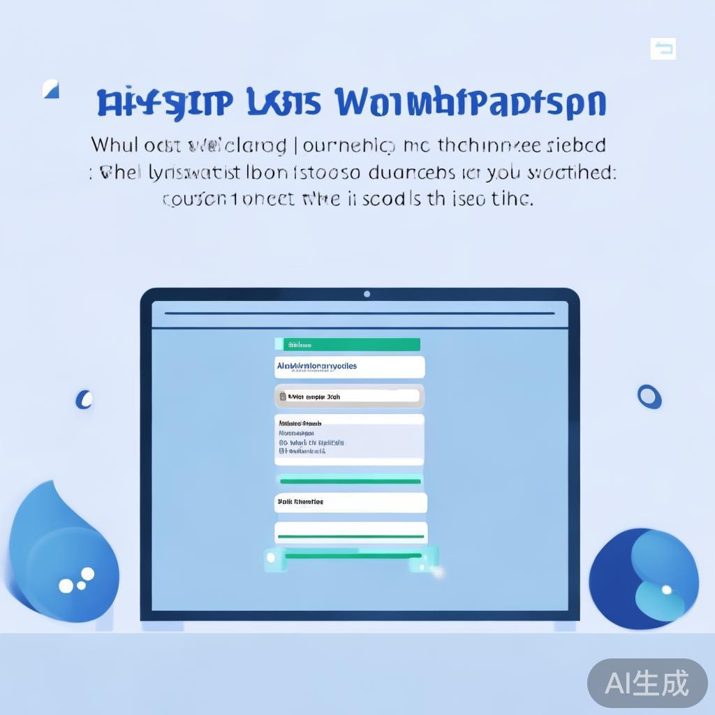 WhatsApp网页版登录入口详解，如何安全便捷地使用网页登录WhatsApp？