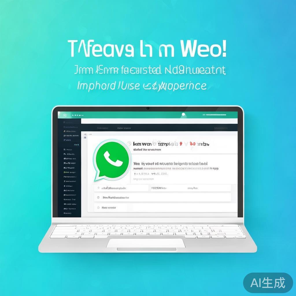 WhatsApp网页版全新升级，功能更强大，体验更流畅！