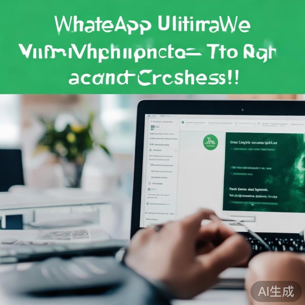 WhatsApp网页版稳定流畅，终极指南，告别卡顿与崩溃！