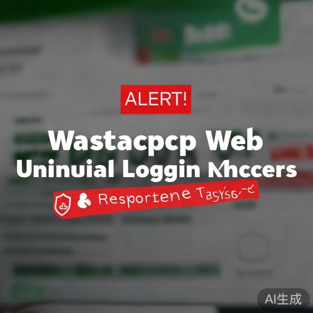警惕！WhatsApp网页版异常登录提醒及应对策略