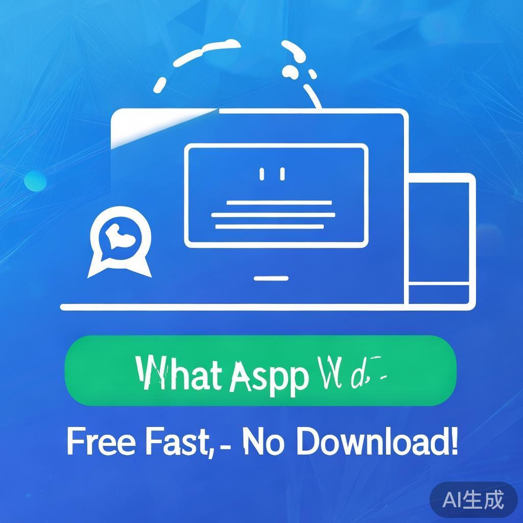 WhatsApp网页版电脑入口，免费、快速、无需下载！