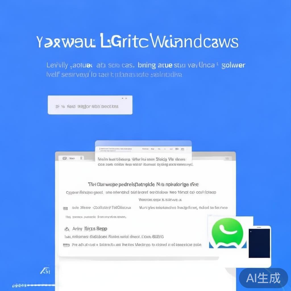 WhatsApp 网页版 Windows 登录指南，轻松同步，安全沟通