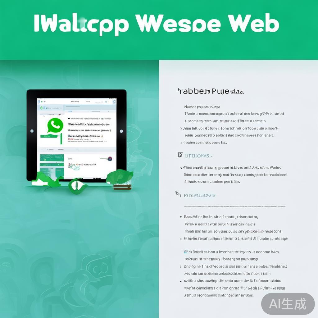 WhatsApp网页版在平板浏览器上的高效使用指南