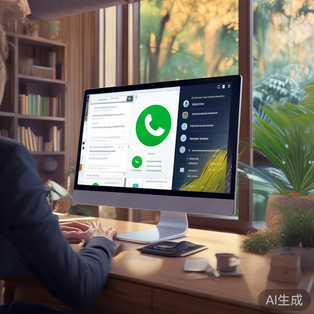 WhatsApp网页版，居家办公的高效神器