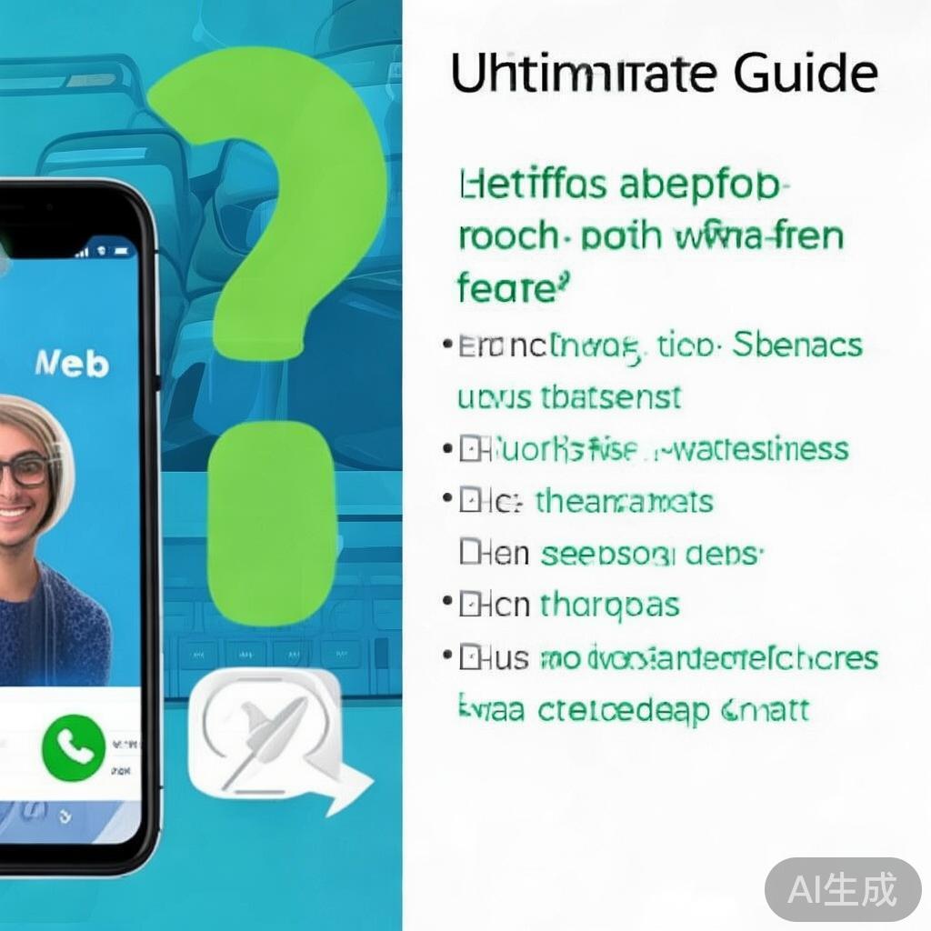 WhatsApp网页版免费版，真的能免费使用吗？终极指南！