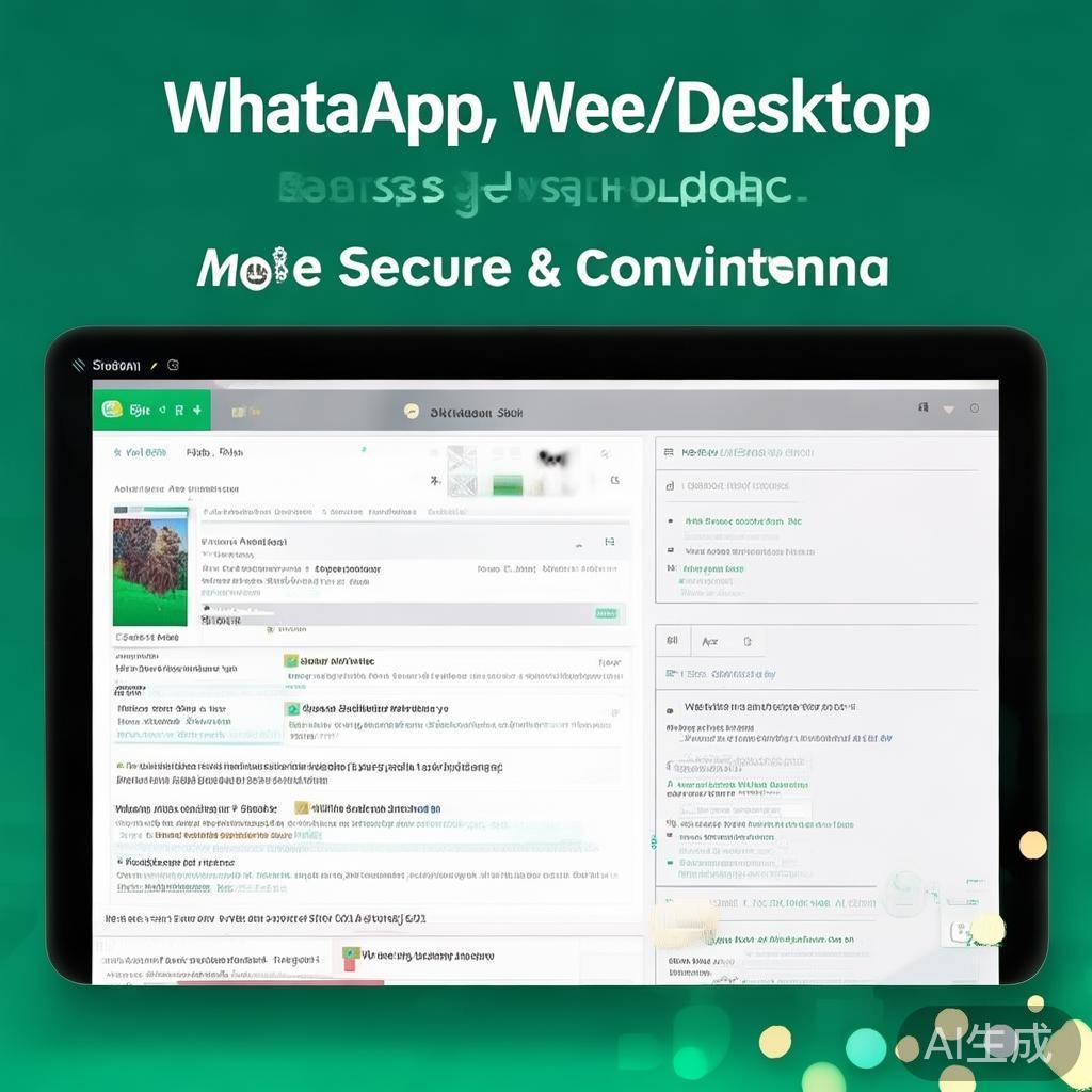 WhatsApp网页版电脑版最新版,全新升级,更安全更便捷! WhatsApp网页版电脑版最新版,全新升级,更安全更便捷!