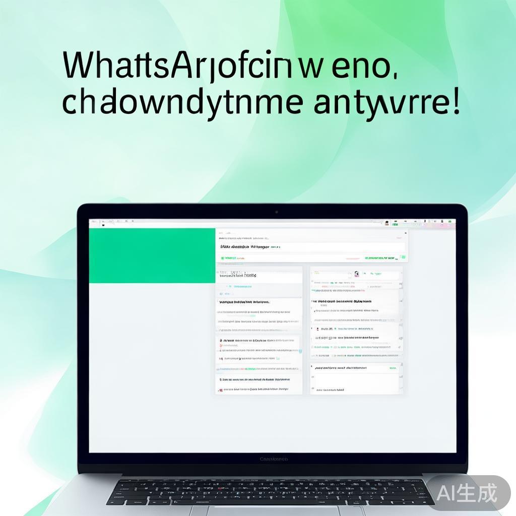 WhatsApp官方网页版，无需下载，随时随地聊！