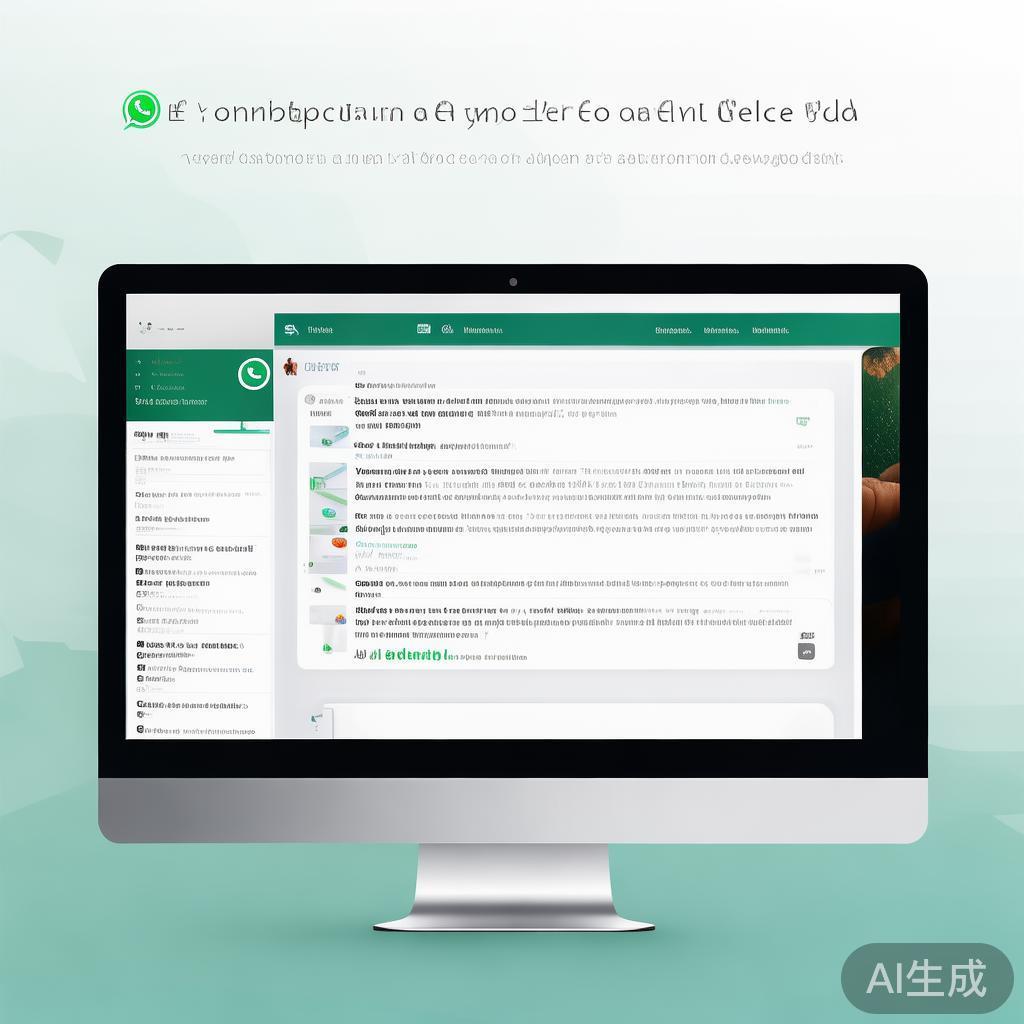 WhatsApp网页版电脑桌面版，便捷沟通的新选择