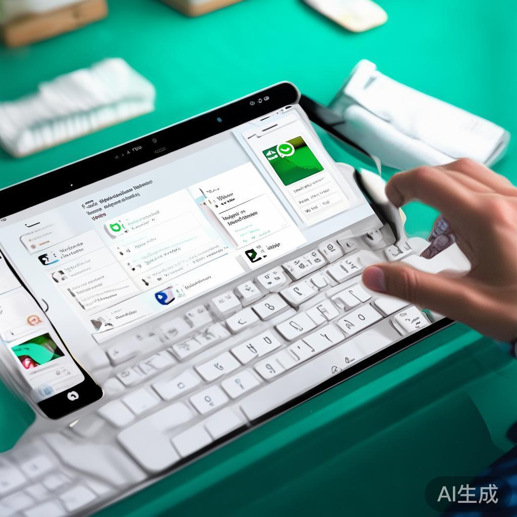 WhatsApp网页版在平板浏览器上的使用体验，轻便还是妥协？