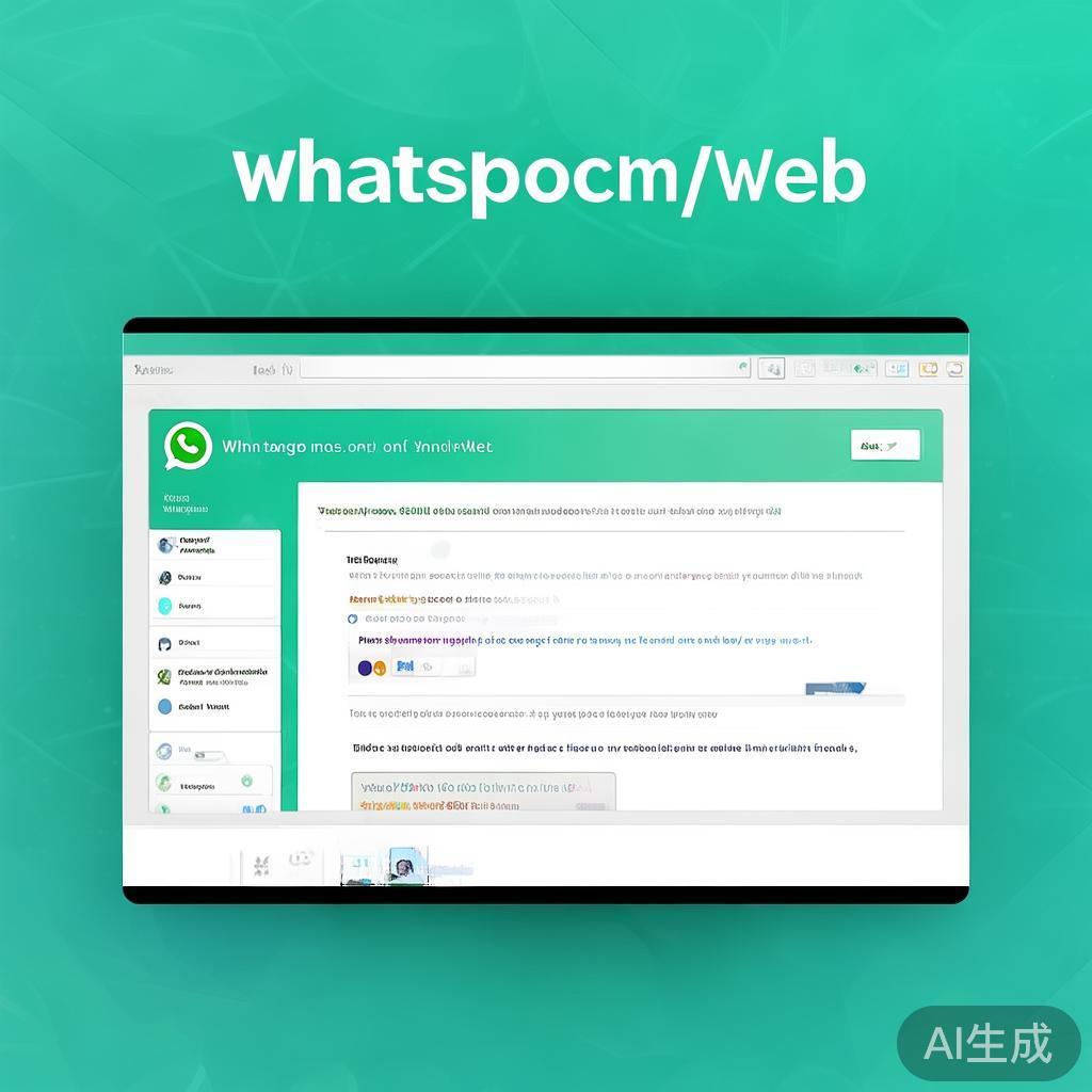 WhatsApp网页版官网免费版,随时随地畅聊无阻! WhatsApp网页版官网免费版,随时随地畅聊无阻!