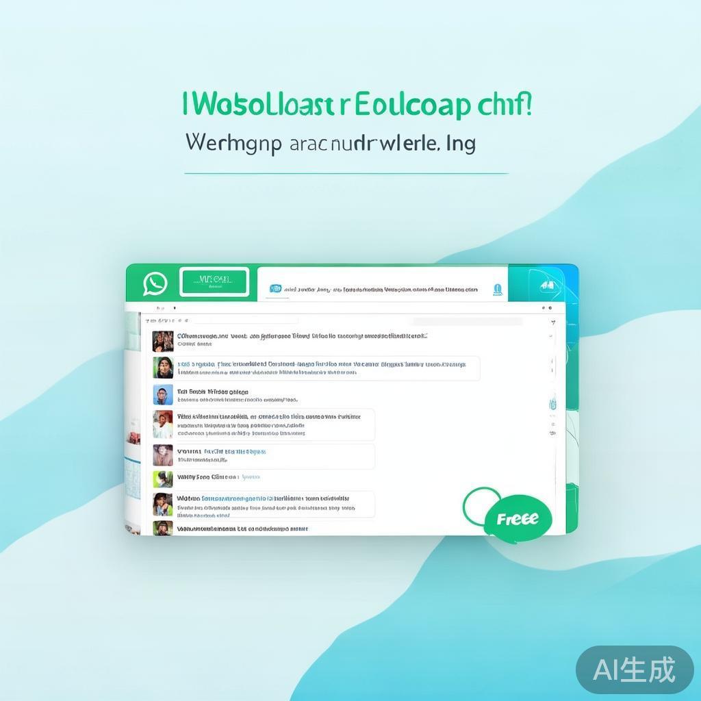 WhatsApp网页版电脑版，免费、便捷、无需下载的聊天新体验