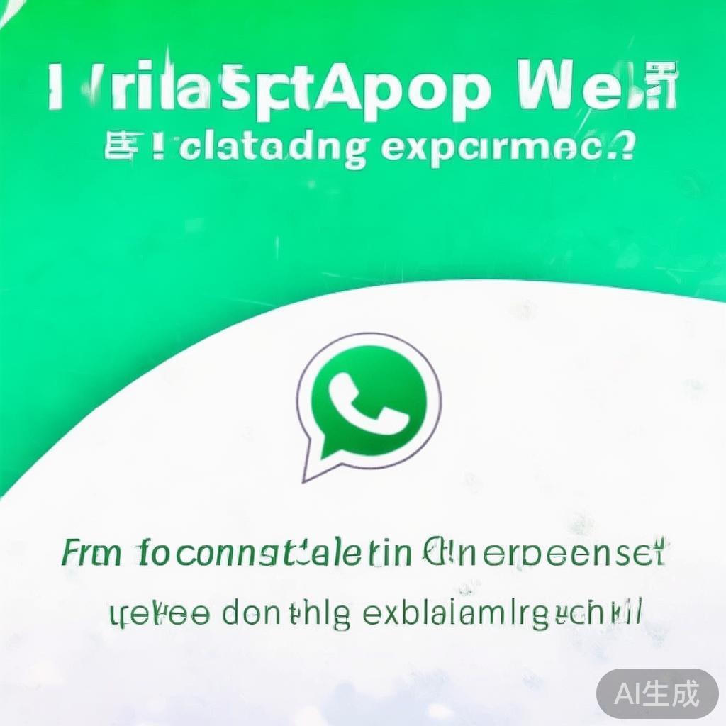 WhatsApp网页版官网，免费、便捷的聊天新体验！