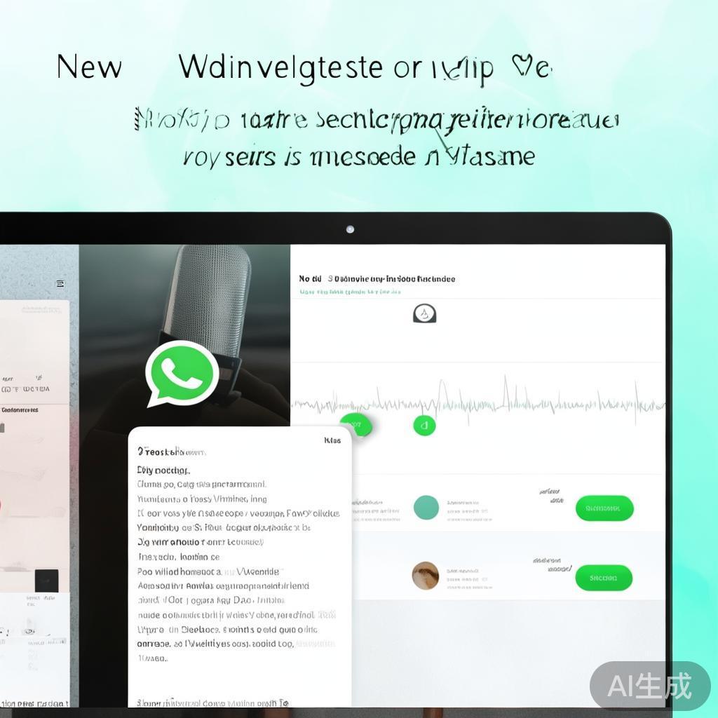 WhatsApp网页版语音消息，新功能与使用指南