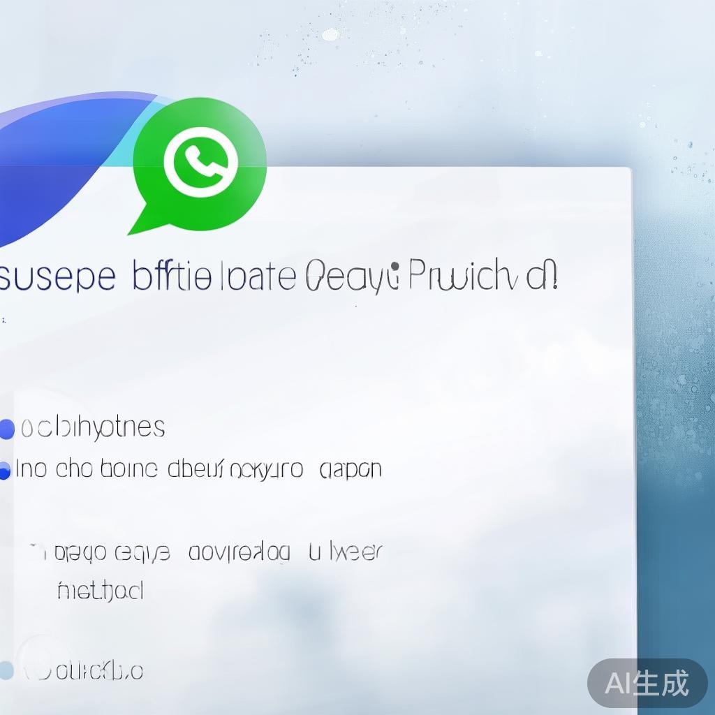 WhatsApp网页版官方登录指南，安全、便捷的聊天新体验！