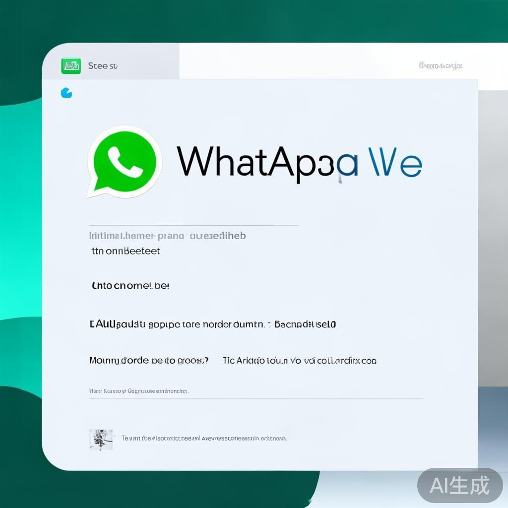 WhatsApp网页版官网入口是什么？官方网页版使用指南