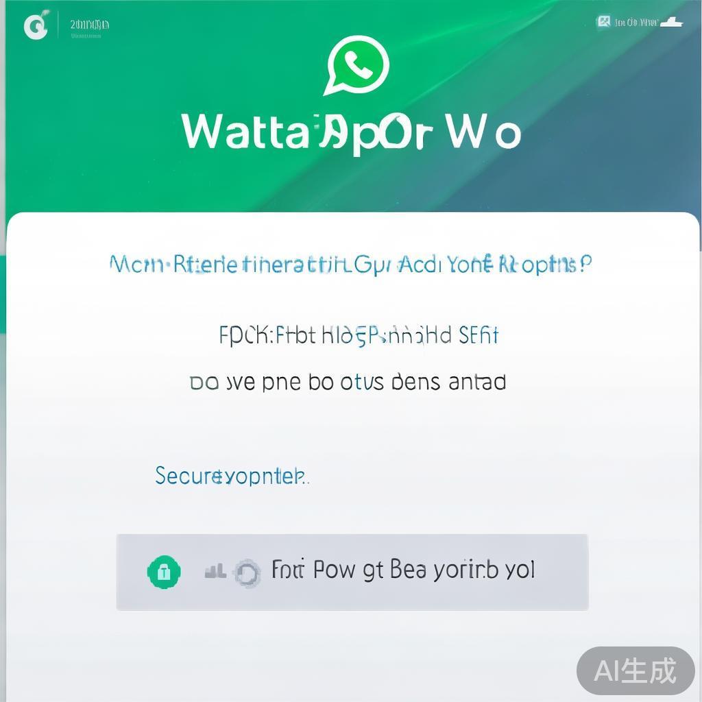 WhatsApp网页版官方入口，安全、快速登录指南