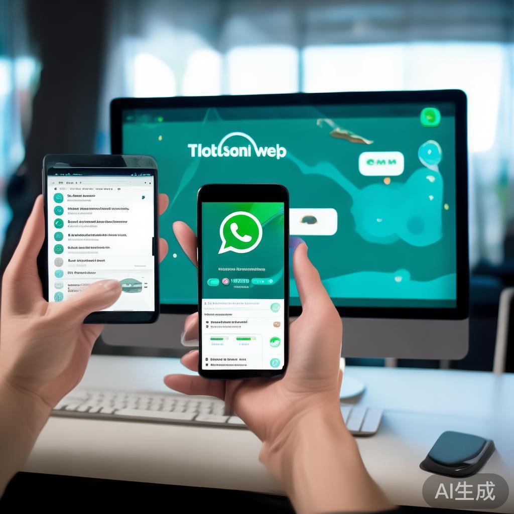 WhatsApp网页版，无缝切换，手机电脑同步一招搞定！