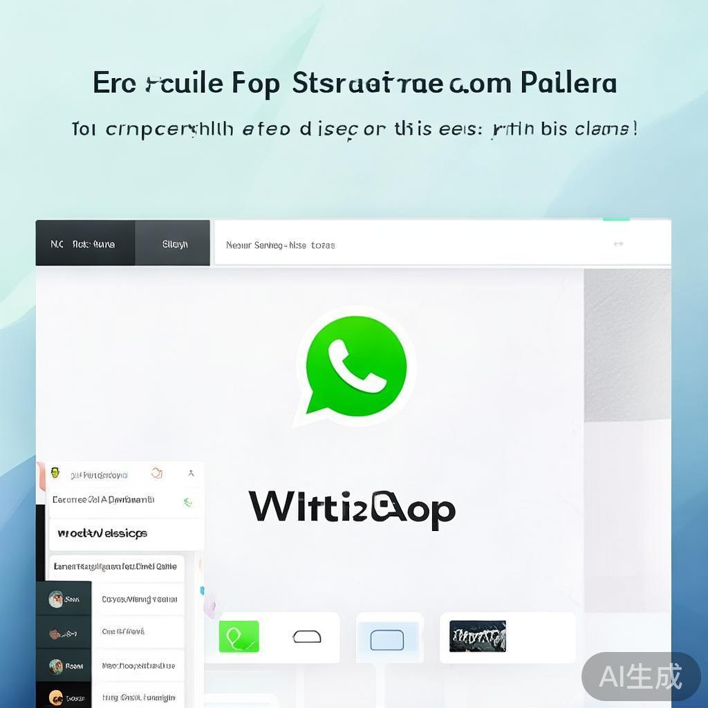 WhatsApp网页版官方网站,安全、便捷的跨设备沟通新选择 WhatsApp网页版官方网站,安全、便捷的跨设备沟通新选择