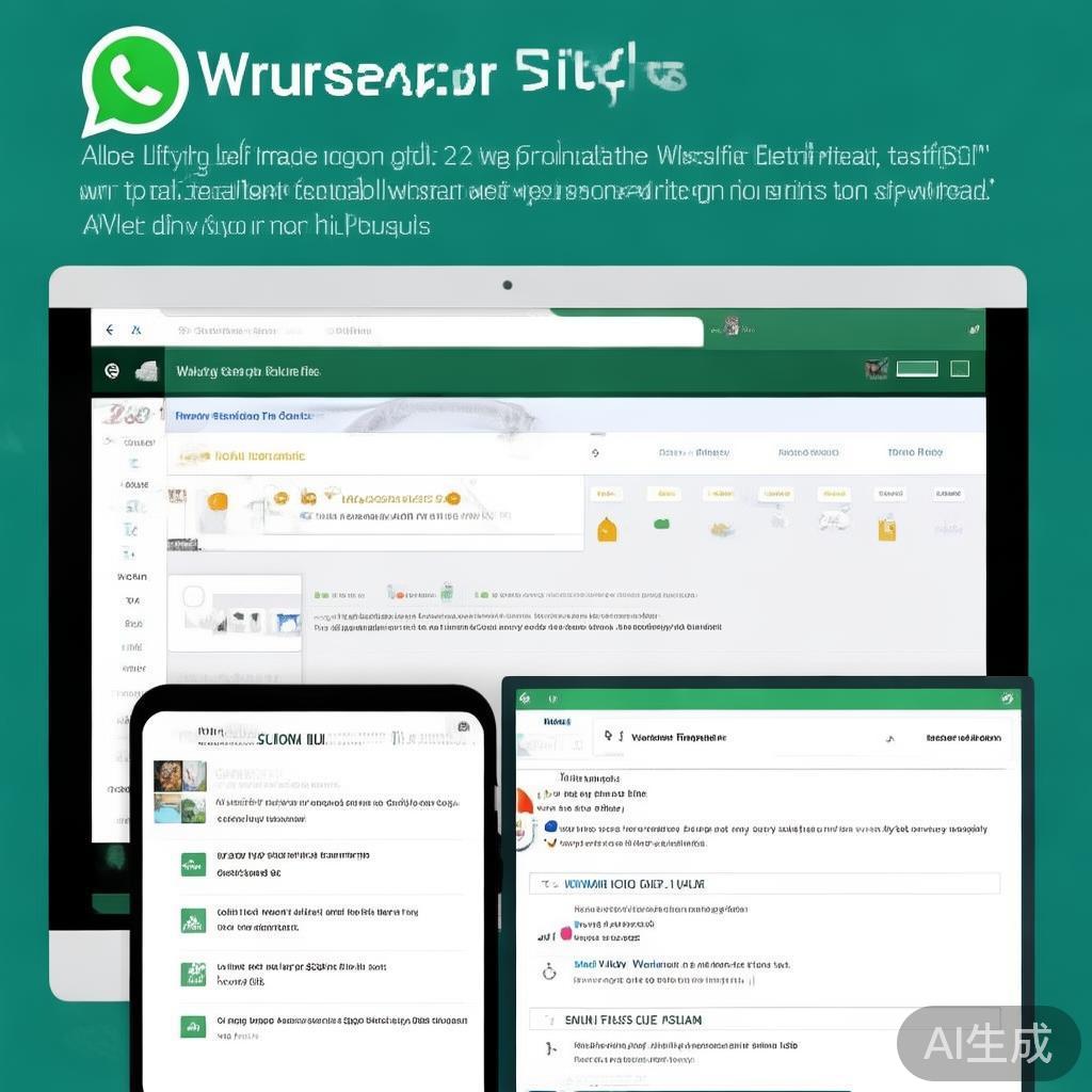 WhatsApp网页版官方电脑版全解析，功能、安全性与使用指南