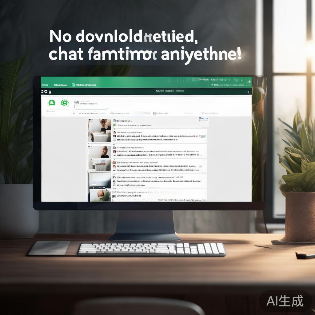 WhatsApp官方网页版，无需下载，随时随地聊！