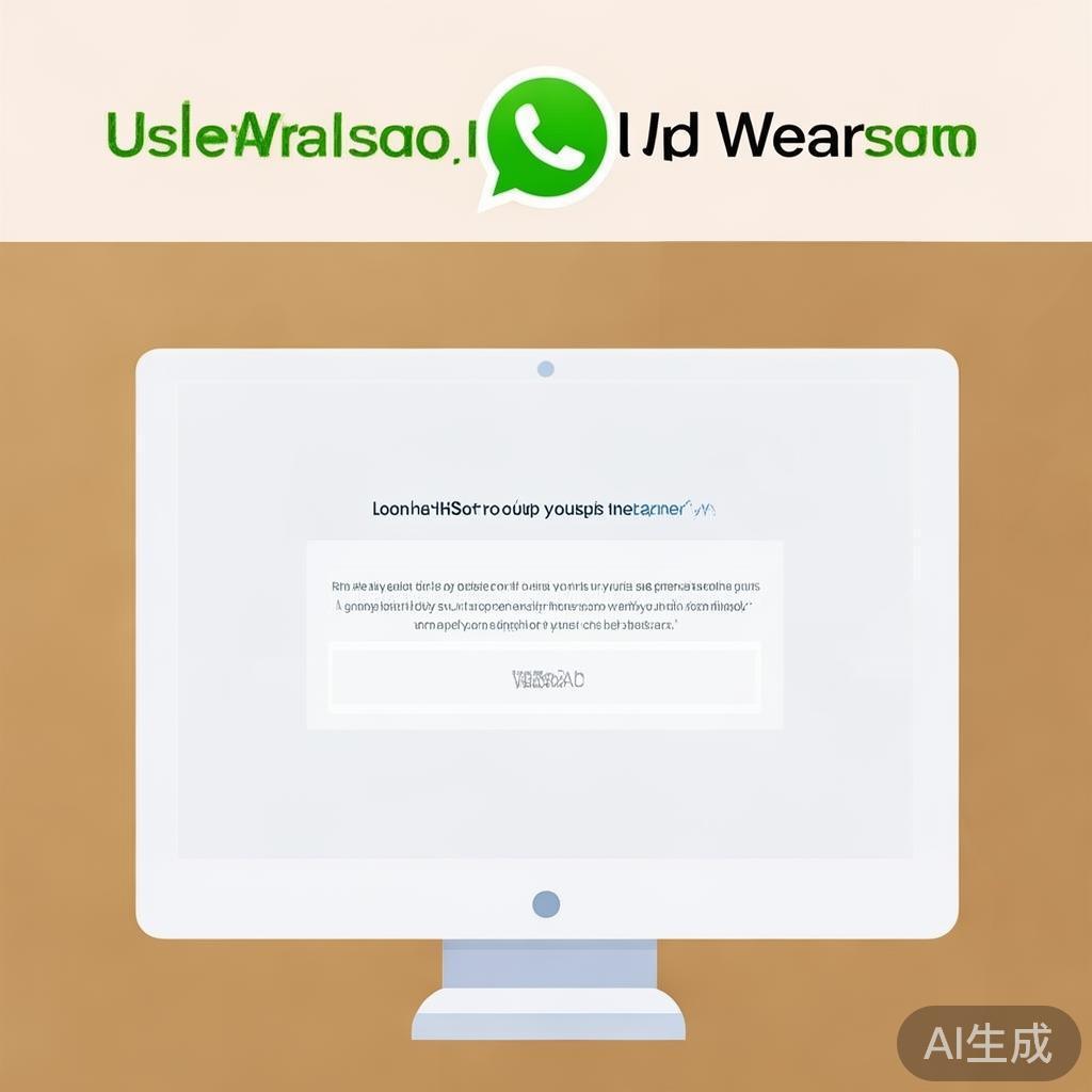 WhatsApp网页版入口是什么?教你轻松使用官方网页版 WhatsApp网页版入口是什么?教你轻松使用官方网页版