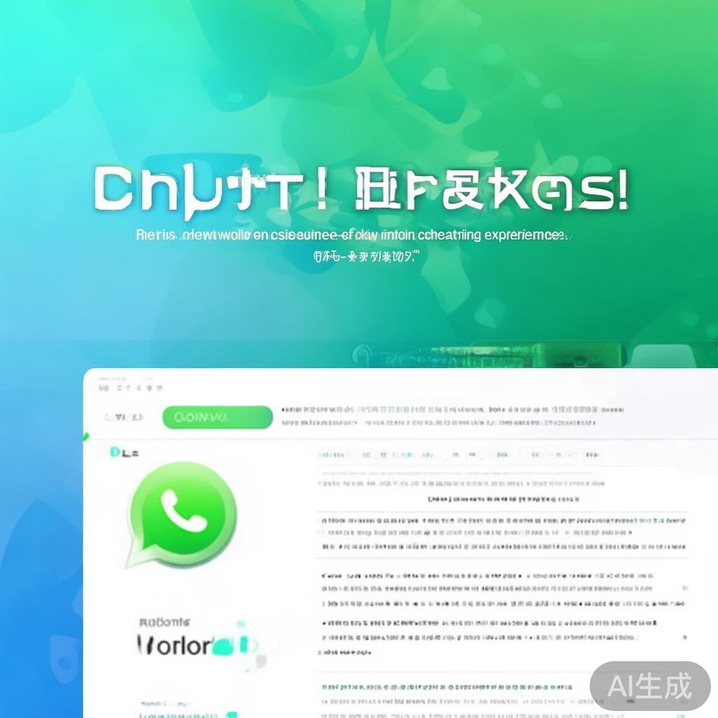 WhatsApp网页版官网，免费、便捷的聊天新体验！